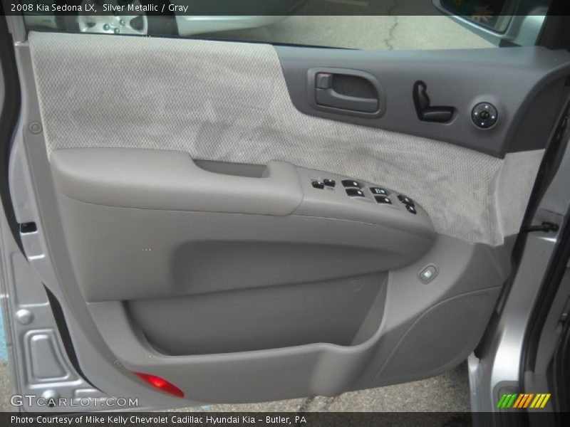 Silver Metallic / Gray 2008 Kia Sedona LX