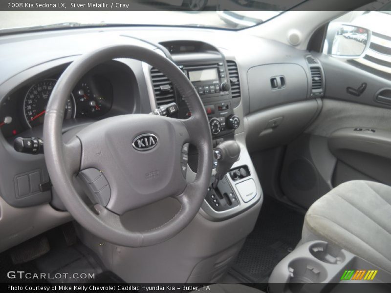Silver Metallic / Gray 2008 Kia Sedona LX