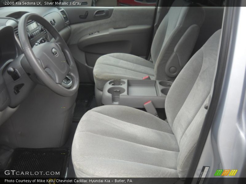 Silver Metallic / Gray 2008 Kia Sedona LX