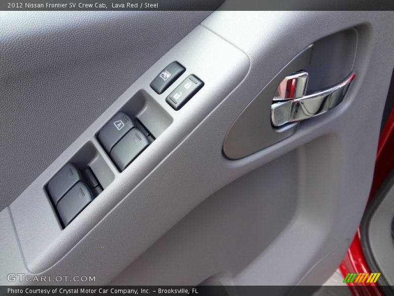 Lava Red / Steel 2012 Nissan Frontier SV Crew Cab