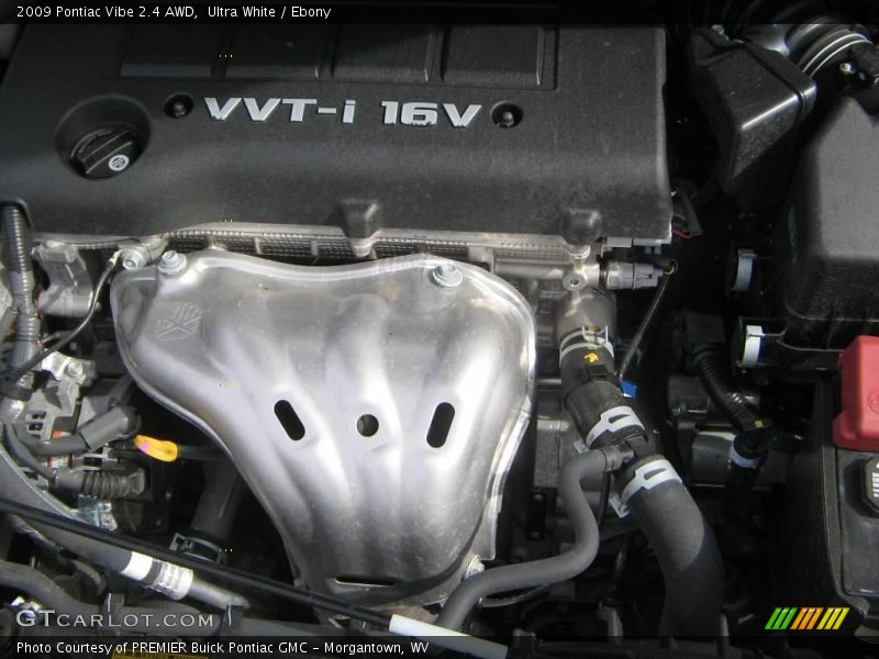 Ultra White / Ebony 2009 Pontiac Vibe 2.4 AWD