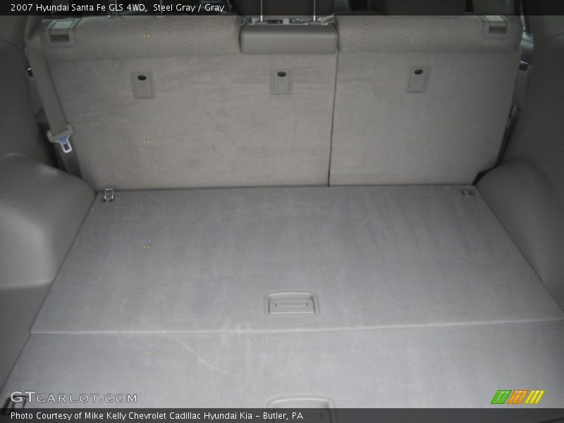 Steel Gray / Gray 2007 Hyundai Santa Fe GLS 4WD