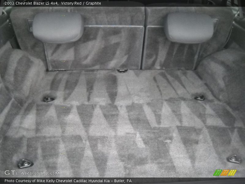 Victory Red / Graphite 2003 Chevrolet Blazer LS 4x4