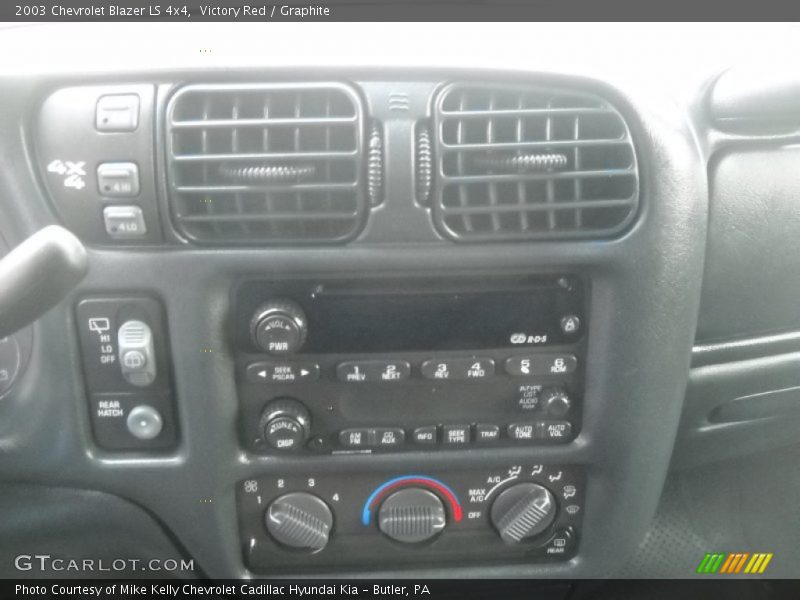 Victory Red / Graphite 2003 Chevrolet Blazer LS 4x4