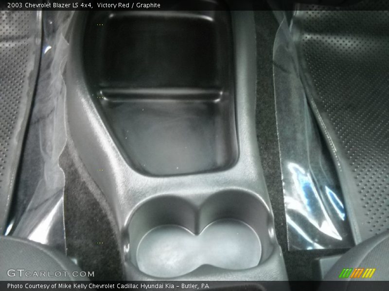 Victory Red / Graphite 2003 Chevrolet Blazer LS 4x4
