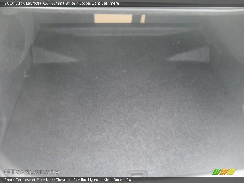 Summit White / Cocoa/Light Cashmere 2010 Buick LaCrosse CX