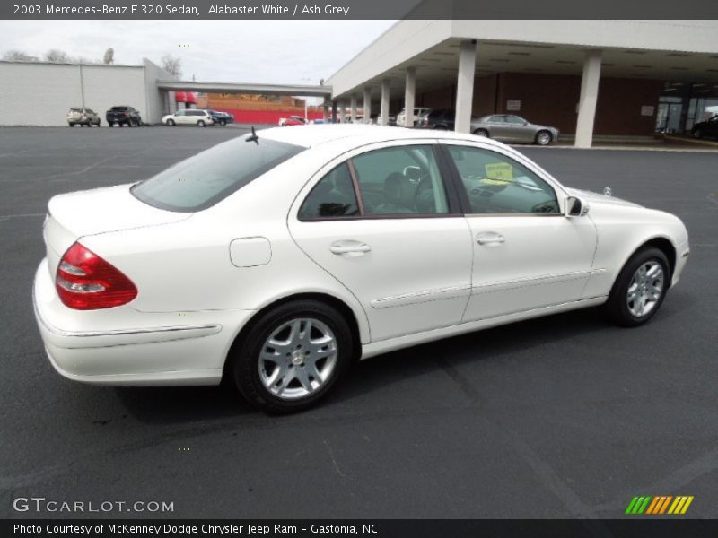 Alabaster White / Ash Grey 2003 Mercedes-Benz E 320 Sedan