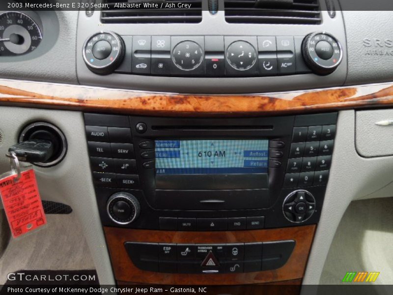 Alabaster White / Ash Grey 2003 Mercedes-Benz E 320 Sedan