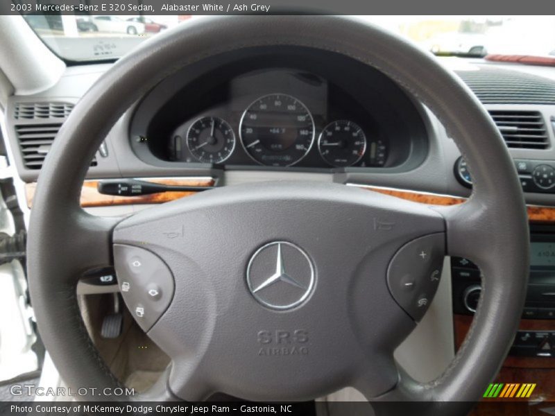 Alabaster White / Ash Grey 2003 Mercedes-Benz E 320 Sedan