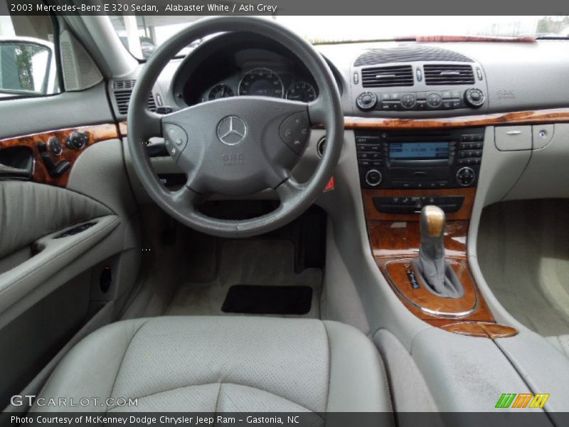 Alabaster White / Ash Grey 2003 Mercedes-Benz E 320 Sedan
