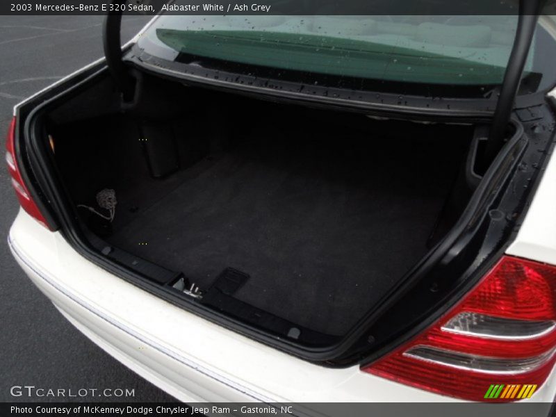 Alabaster White / Ash Grey 2003 Mercedes-Benz E 320 Sedan
