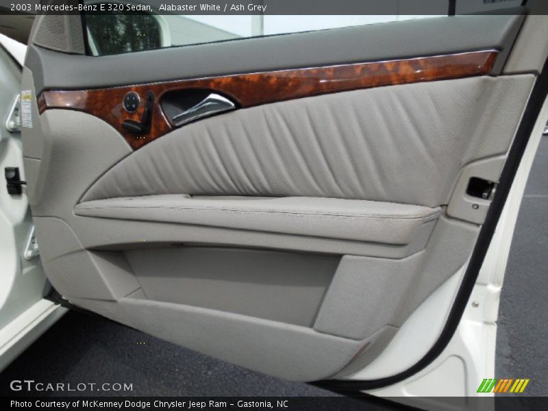 Alabaster White / Ash Grey 2003 Mercedes-Benz E 320 Sedan