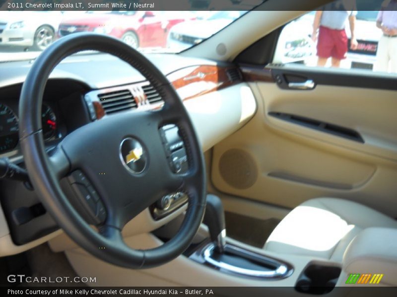 Summit White / Neutral 2011 Chevrolet Impala LT