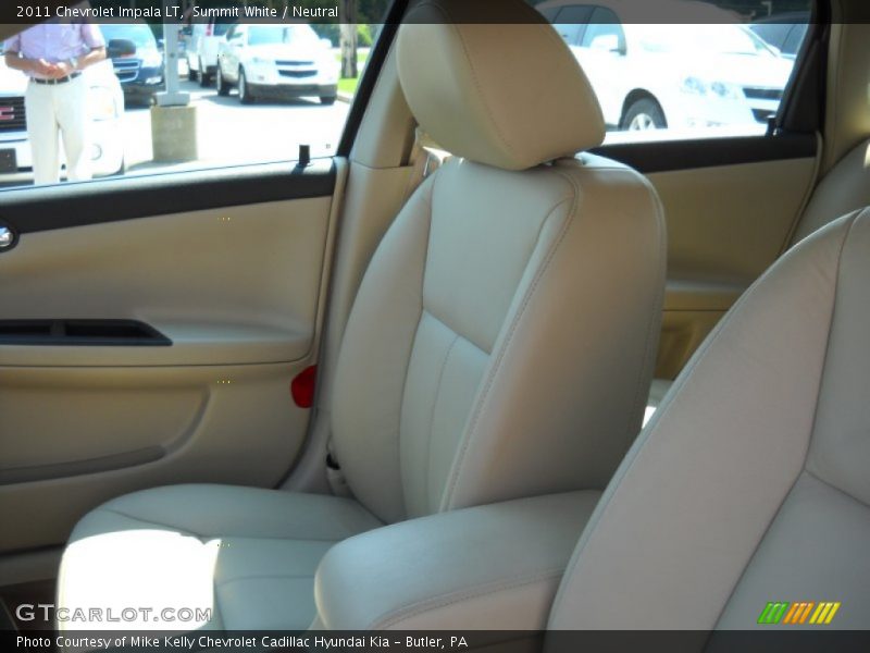 Summit White / Neutral 2011 Chevrolet Impala LT