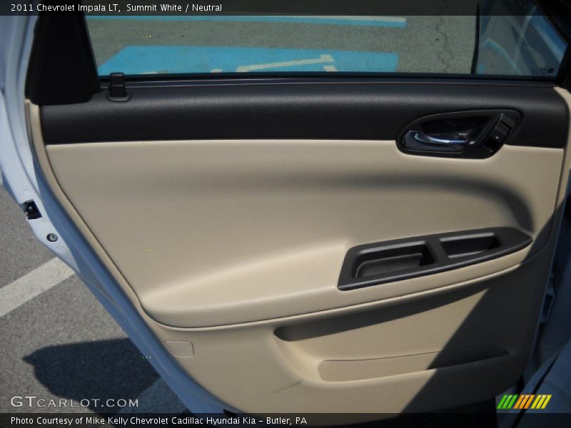 Summit White / Neutral 2011 Chevrolet Impala LT