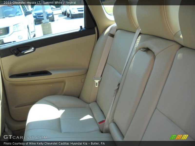 Summit White / Neutral 2011 Chevrolet Impala LT