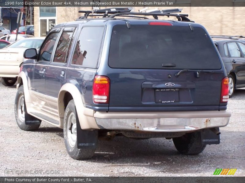 Medium Wedgewood Blue Metallic / Medium Prairie Tan 1998 Ford Explorer Eddie Bauer 4x4
