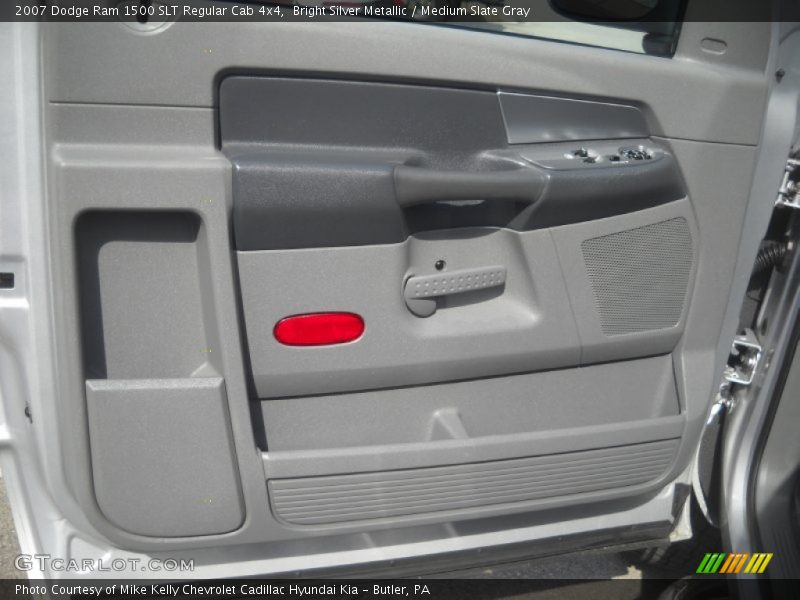 Bright Silver Metallic / Medium Slate Gray 2007 Dodge Ram 1500 SLT Regular Cab 4x4