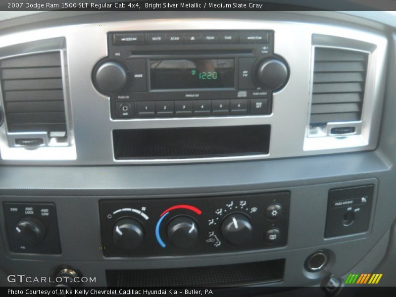 Bright Silver Metallic / Medium Slate Gray 2007 Dodge Ram 1500 SLT Regular Cab 4x4