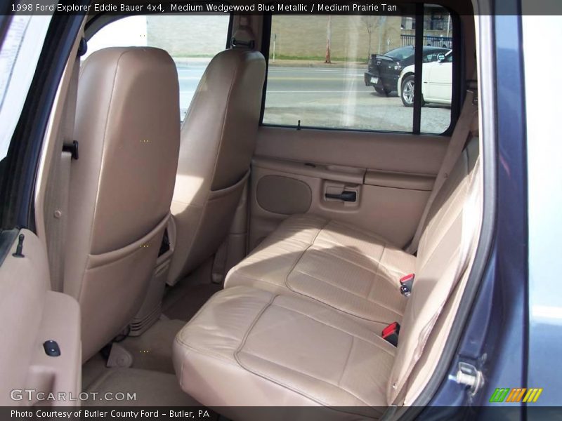 Medium Wedgewood Blue Metallic / Medium Prairie Tan 1998 Ford Explorer Eddie Bauer 4x4