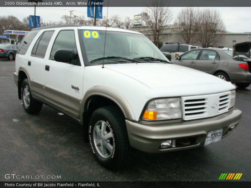 Arctic White / Pewter 2000 Oldsmobile Bravada AWD