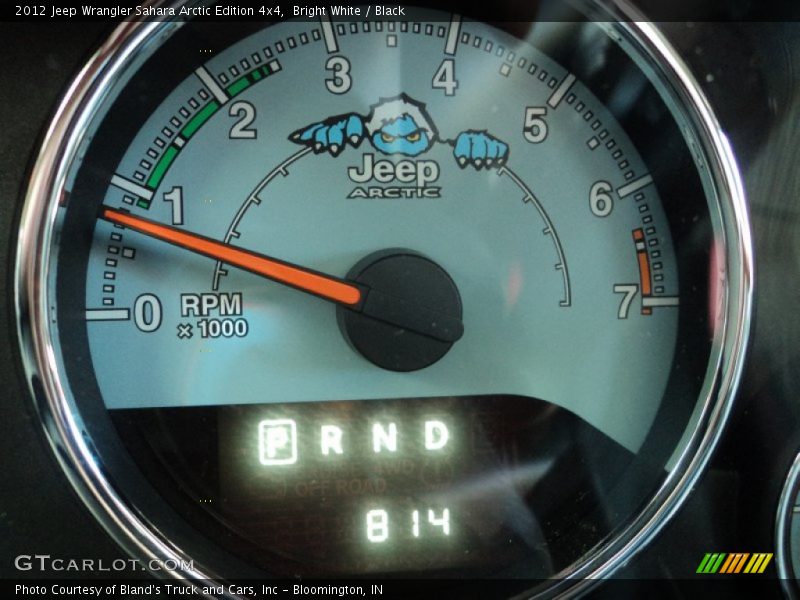 Bright White / Black 2012 Jeep Wrangler Sahara Arctic Edition 4x4