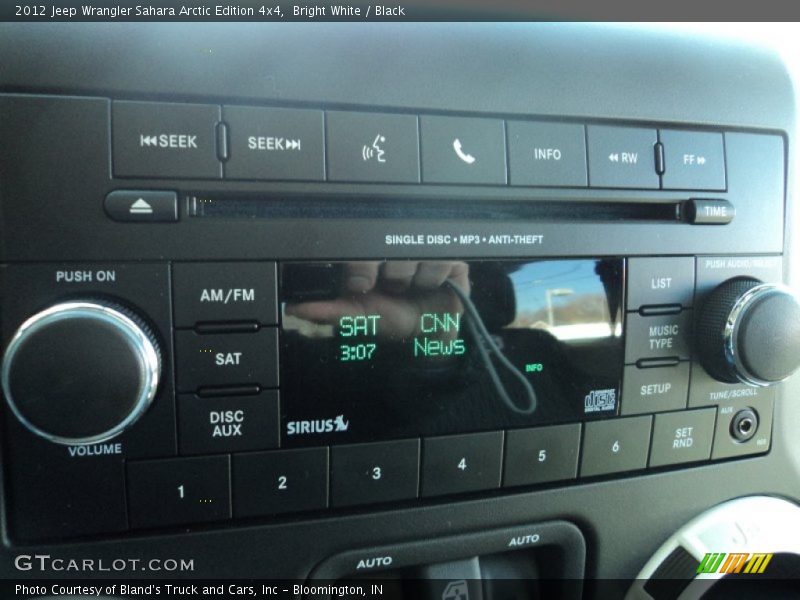 Bright White / Black 2012 Jeep Wrangler Sahara Arctic Edition 4x4