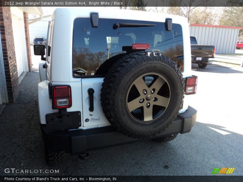 Bright White / Black 2012 Jeep Wrangler Sahara Arctic Edition 4x4