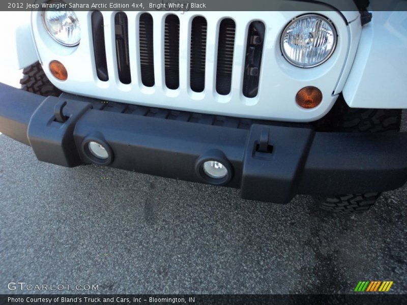 Bright White / Black 2012 Jeep Wrangler Sahara Arctic Edition 4x4