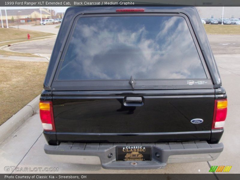 Black Clearcoat / Medium Graphite 1999 Ford Ranger XLT Extended Cab