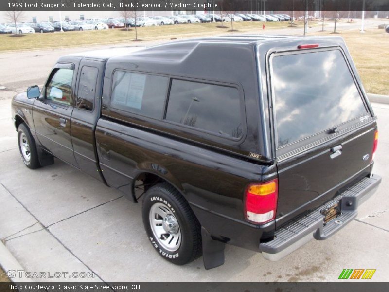 Black Clearcoat / Medium Graphite 1999 Ford Ranger XLT Extended Cab