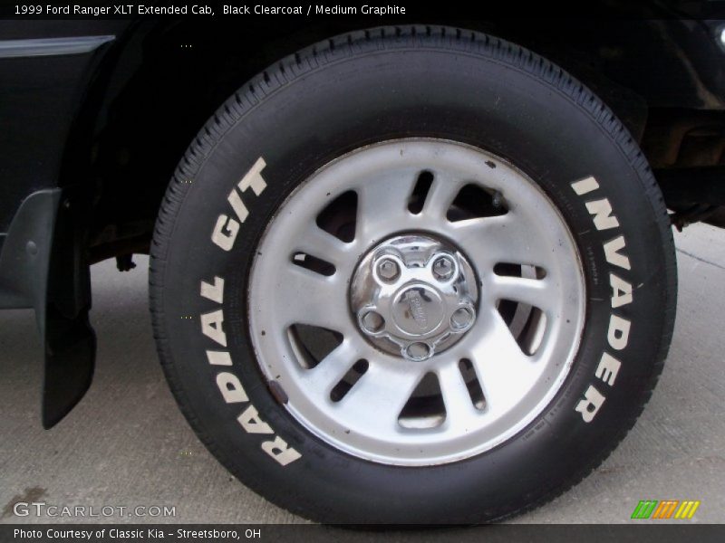 Black Clearcoat / Medium Graphite 1999 Ford Ranger XLT Extended Cab