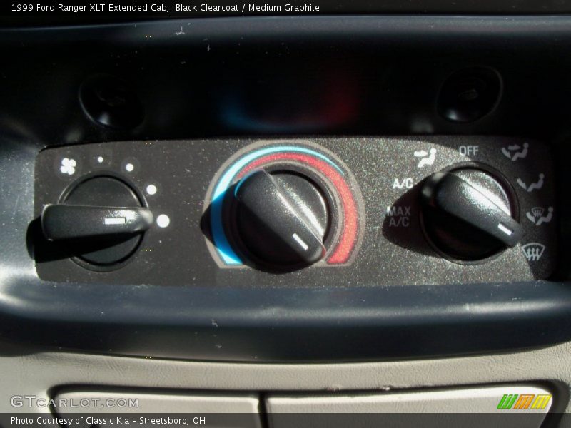 Black Clearcoat / Medium Graphite 1999 Ford Ranger XLT Extended Cab