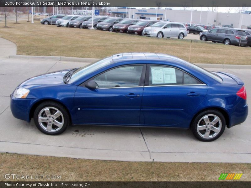 Electric Blue Metallic / Ebony 2006 Pontiac G6 GT Sedan