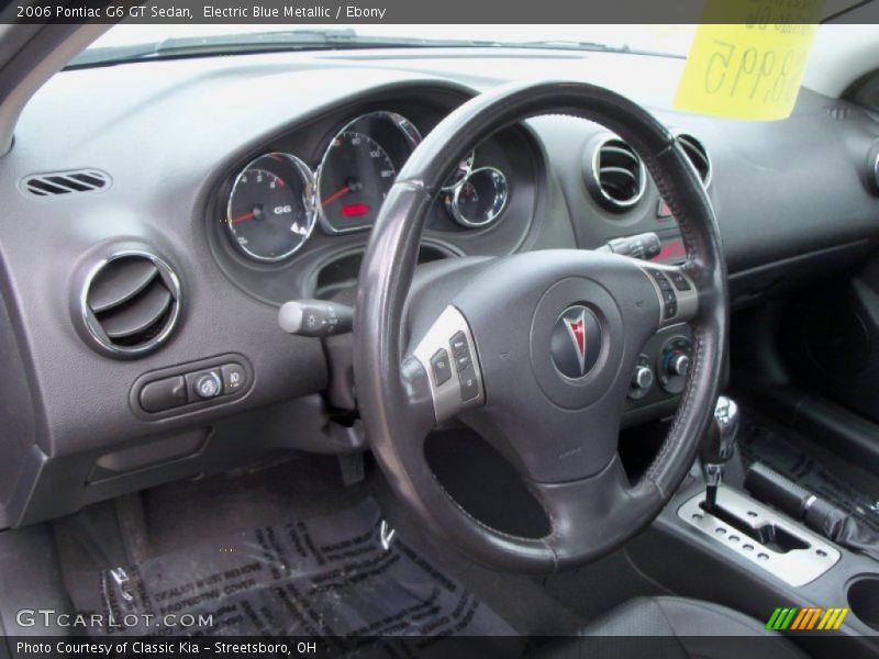 Electric Blue Metallic / Ebony 2006 Pontiac G6 GT Sedan