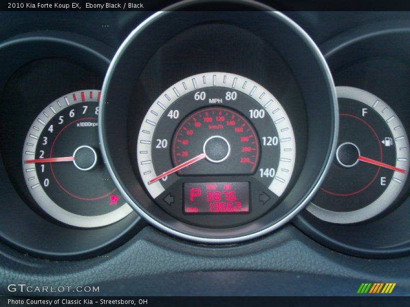 Ebony Black / Black 2010 Kia Forte Koup EX