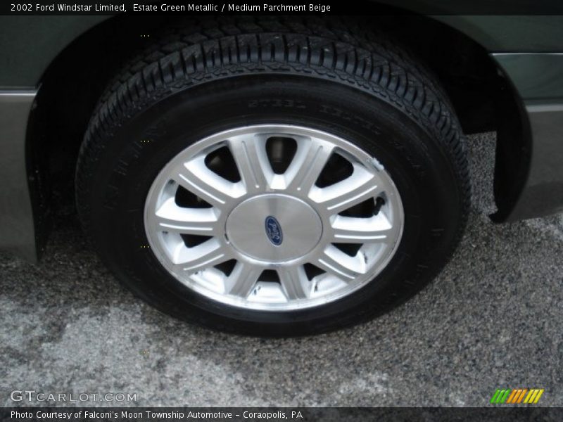 Estate Green Metallic / Medium Parchment Beige 2002 Ford Windstar Limited