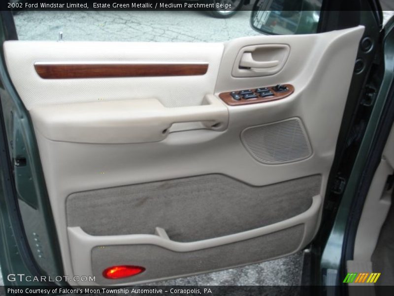 Estate Green Metallic / Medium Parchment Beige 2002 Ford Windstar Limited