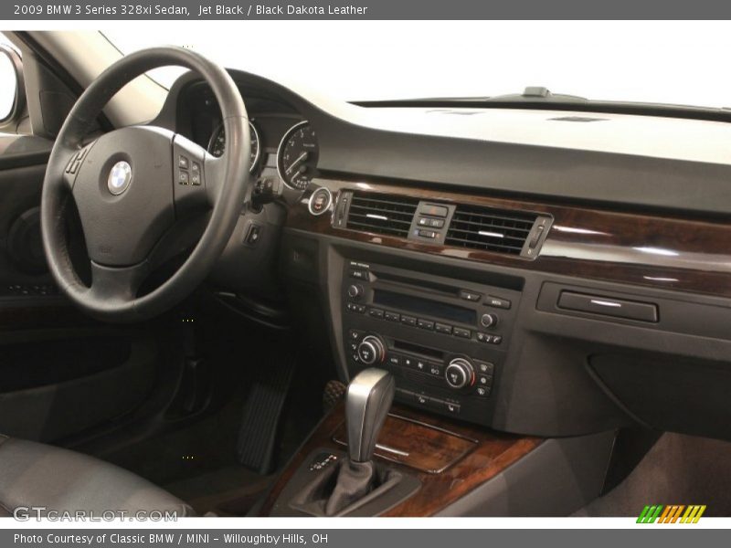 Jet Black / Black Dakota Leather 2009 BMW 3 Series 328xi Sedan