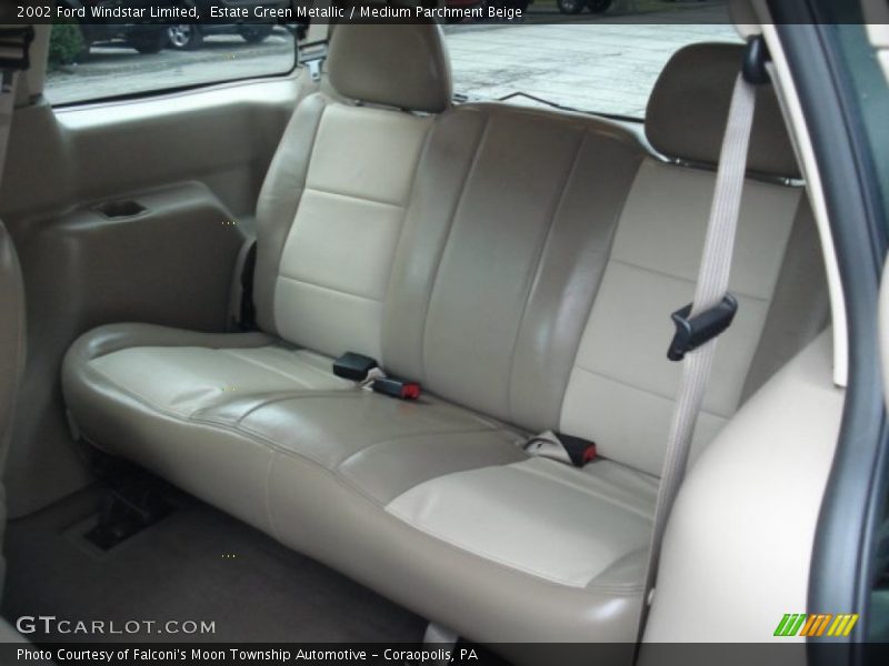 Estate Green Metallic / Medium Parchment Beige 2002 Ford Windstar Limited