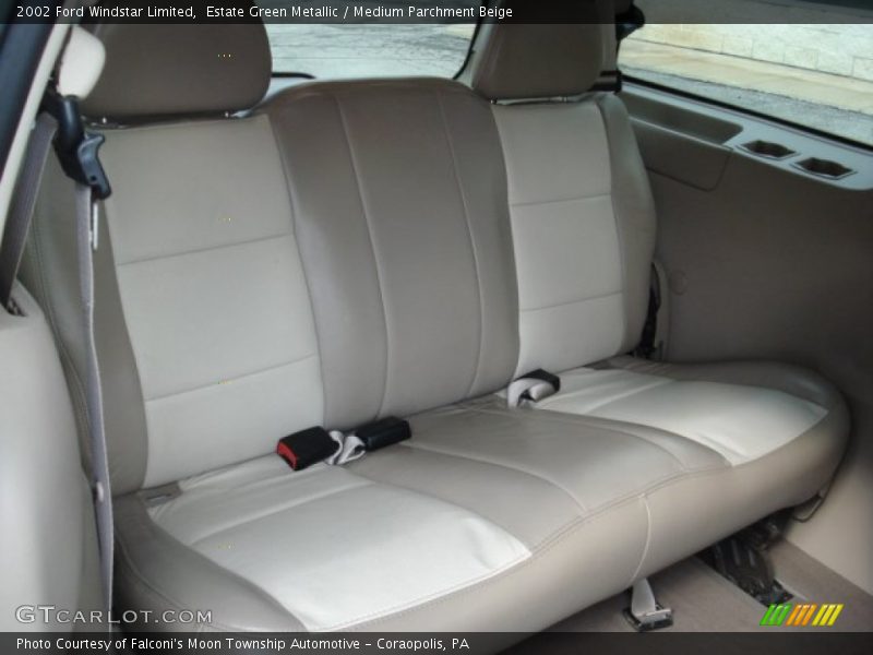 Estate Green Metallic / Medium Parchment Beige 2002 Ford Windstar Limited