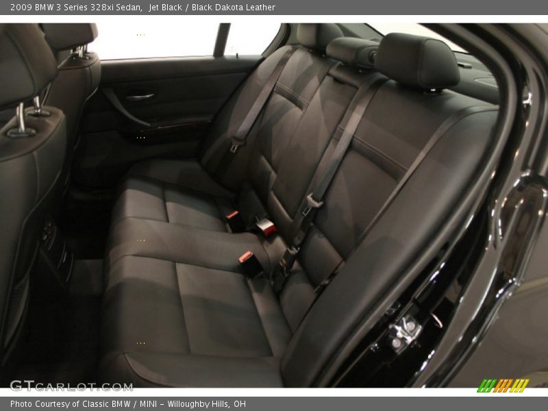 Jet Black / Black Dakota Leather 2009 BMW 3 Series 328xi Sedan