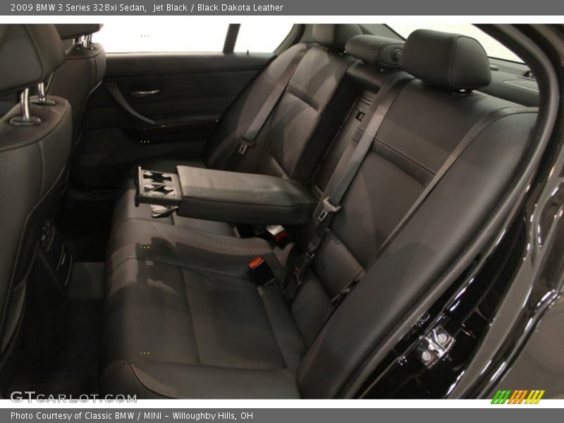 Jet Black / Black Dakota Leather 2009 BMW 3 Series 328xi Sedan
