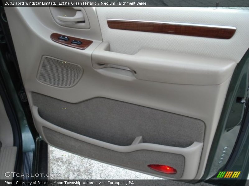 Estate Green Metallic / Medium Parchment Beige 2002 Ford Windstar Limited