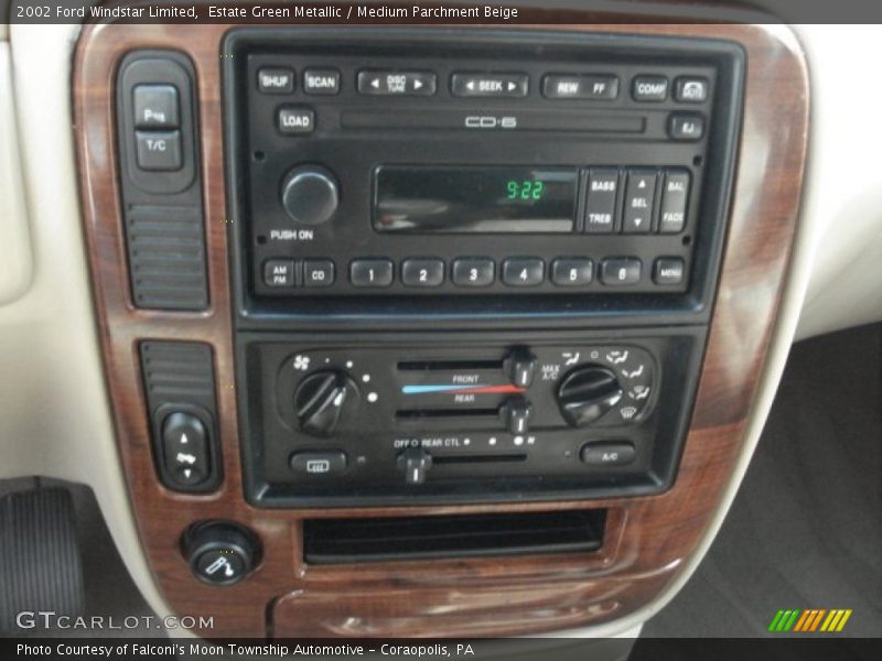 Estate Green Metallic / Medium Parchment Beige 2002 Ford Windstar Limited