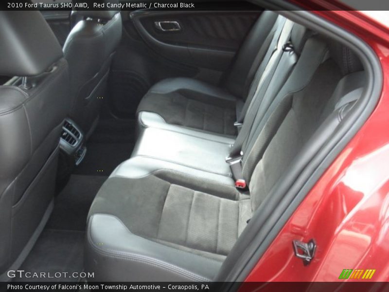 Red Candy Metallic / Charcoal Black 2010 Ford Taurus SHO AWD