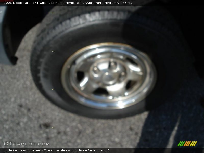 Inferno Red Crystal Pearl / Medium Slate Gray 2006 Dodge Dakota ST Quad Cab 4x4