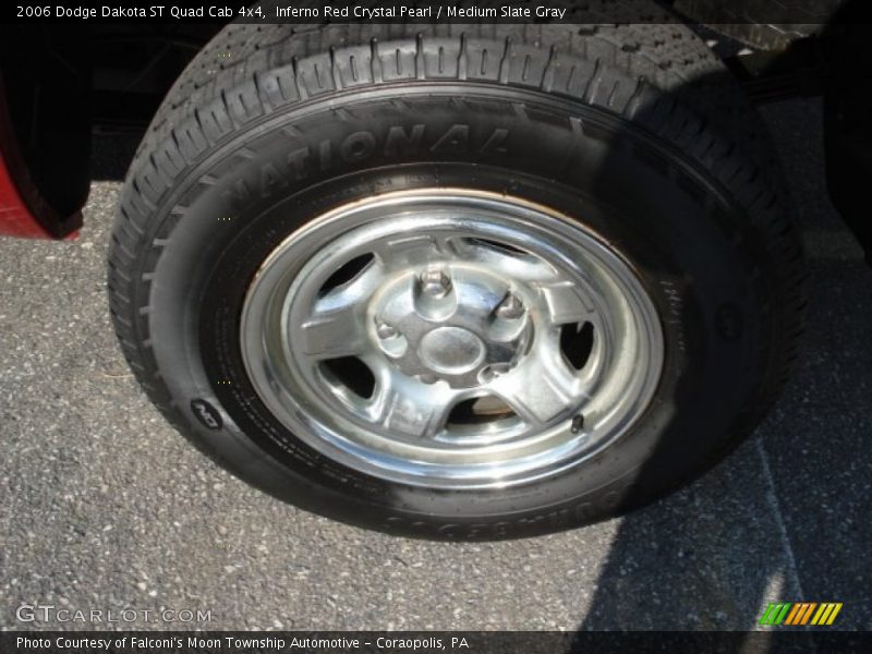 Inferno Red Crystal Pearl / Medium Slate Gray 2006 Dodge Dakota ST Quad Cab 4x4