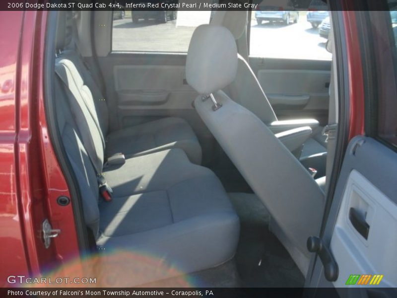 Inferno Red Crystal Pearl / Medium Slate Gray 2006 Dodge Dakota ST Quad Cab 4x4