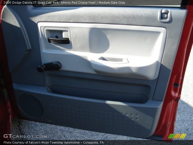 Inferno Red Crystal Pearl / Medium Slate Gray 2006 Dodge Dakota ST Quad Cab 4x4